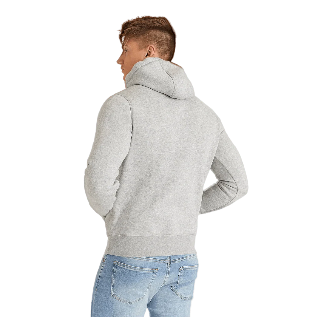 Tommy Logo Hoody Cloud Htr - Image 2