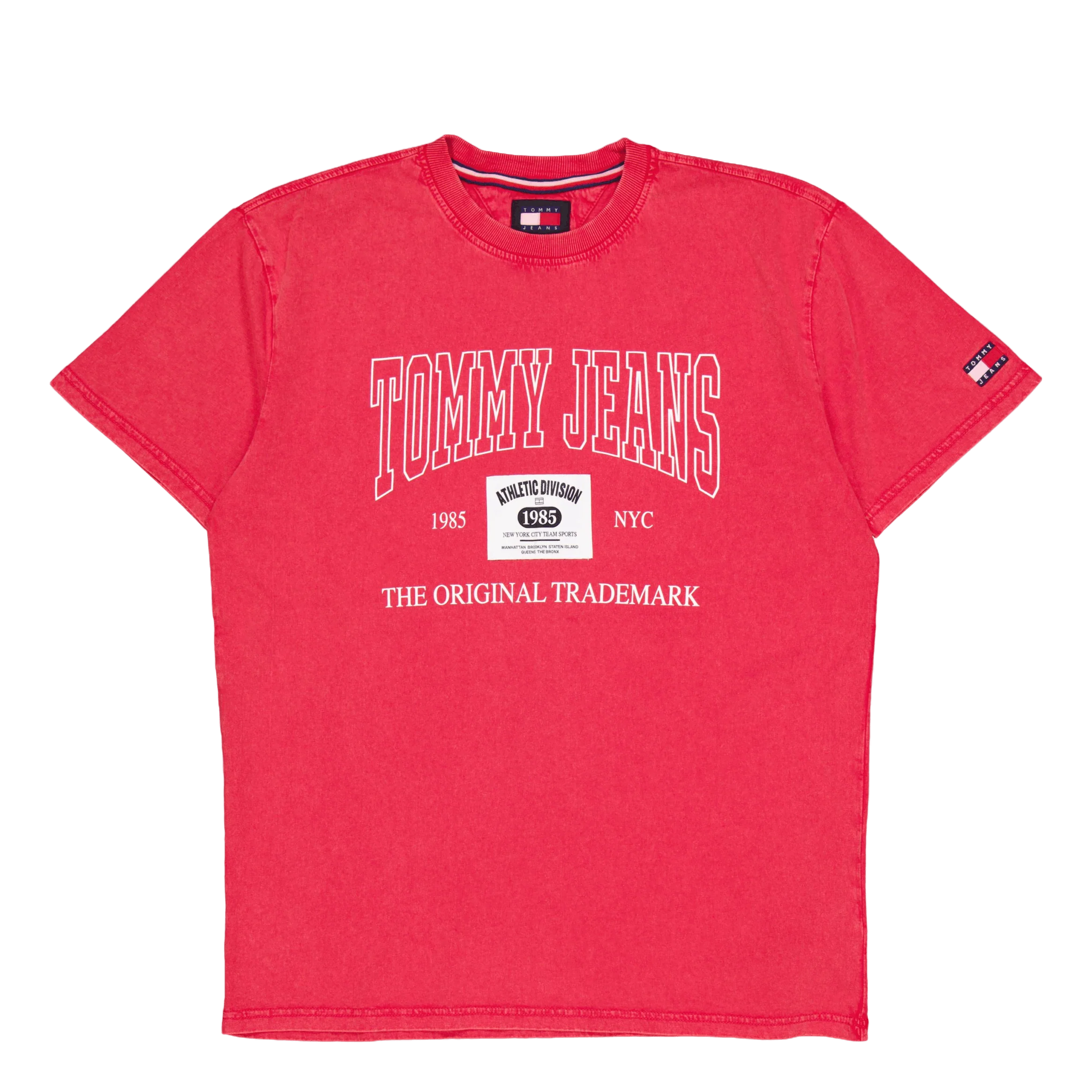 Tjm Reg Ss Archive Tee Ext Xnl-deep Crimson