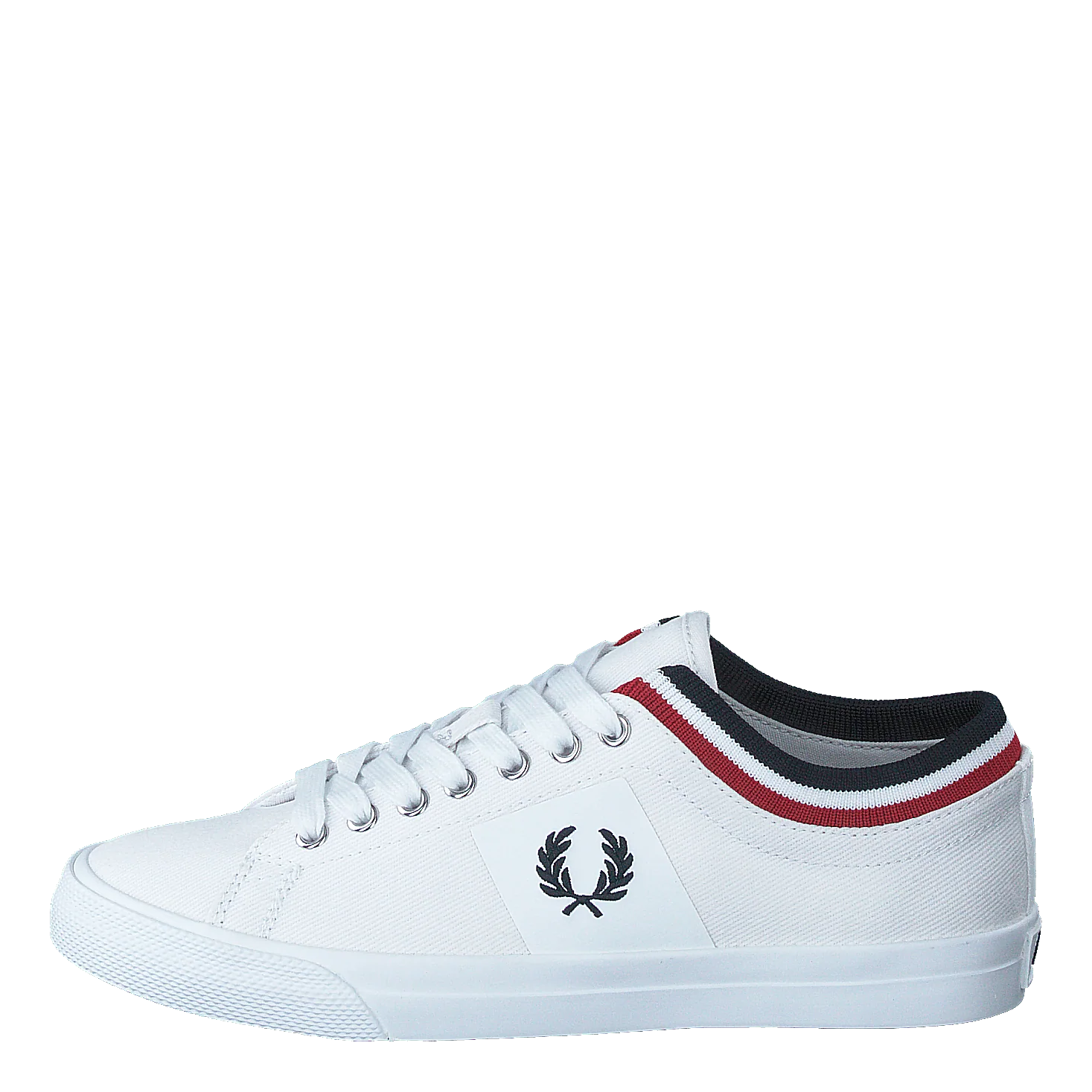 Underspin Tipped Cuff Twill White/navy