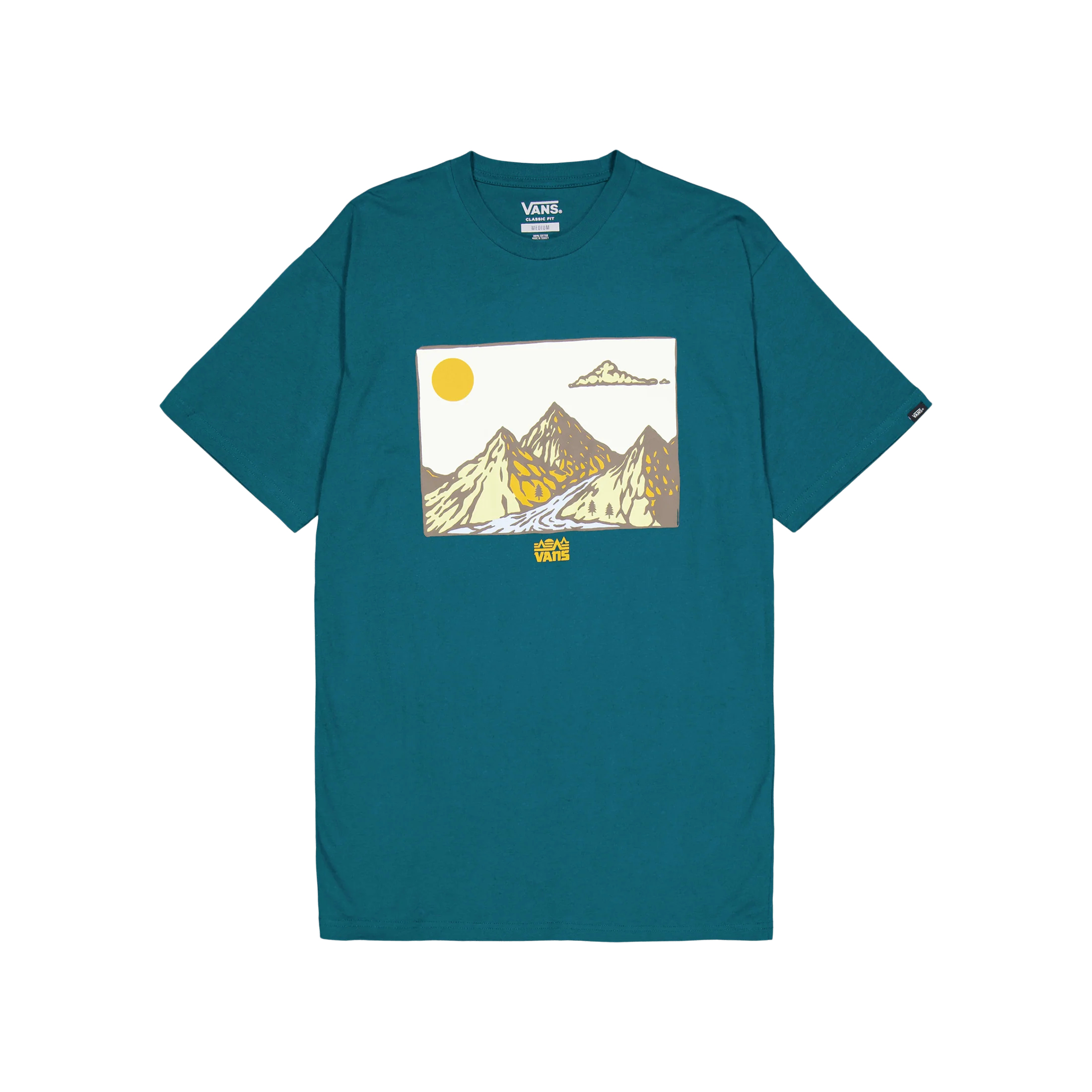 Mt Vans Ss Tee Ii Deep Teal