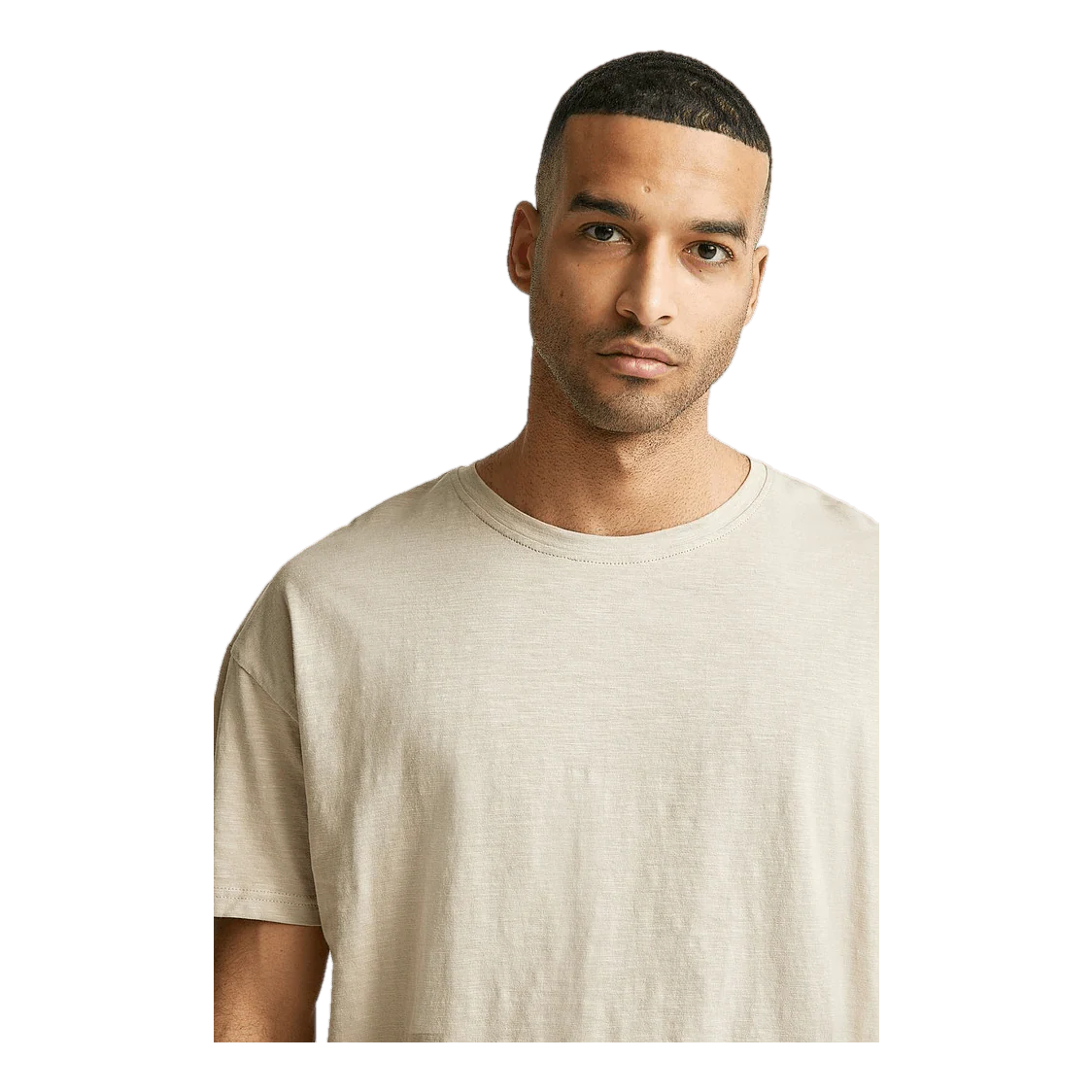 Boxy Tee Greige