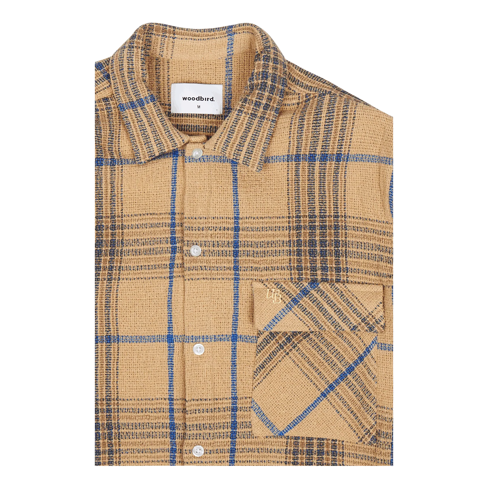 Prize Check Shirt Camel - Image 3