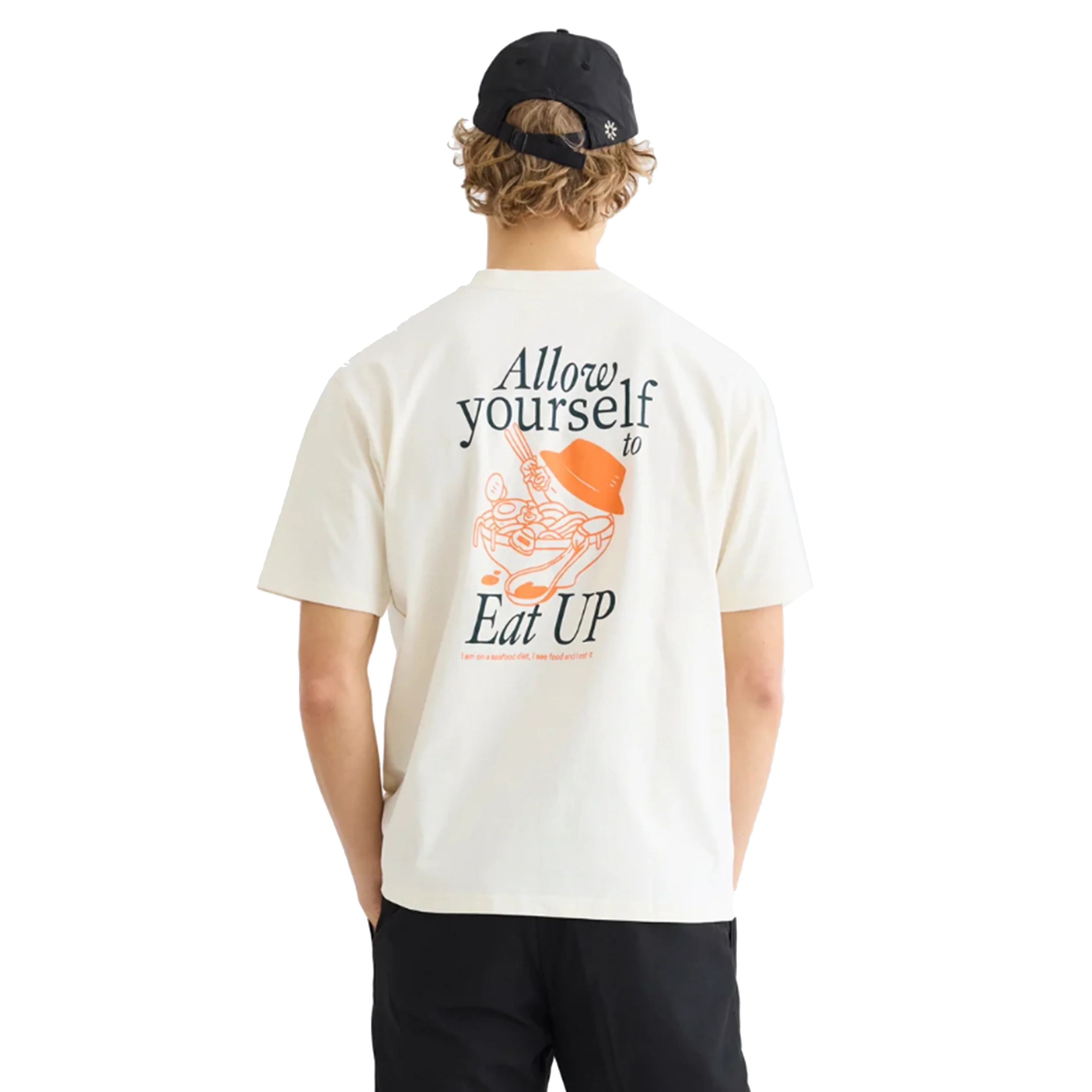 Wbbaine Eat Tee Off White