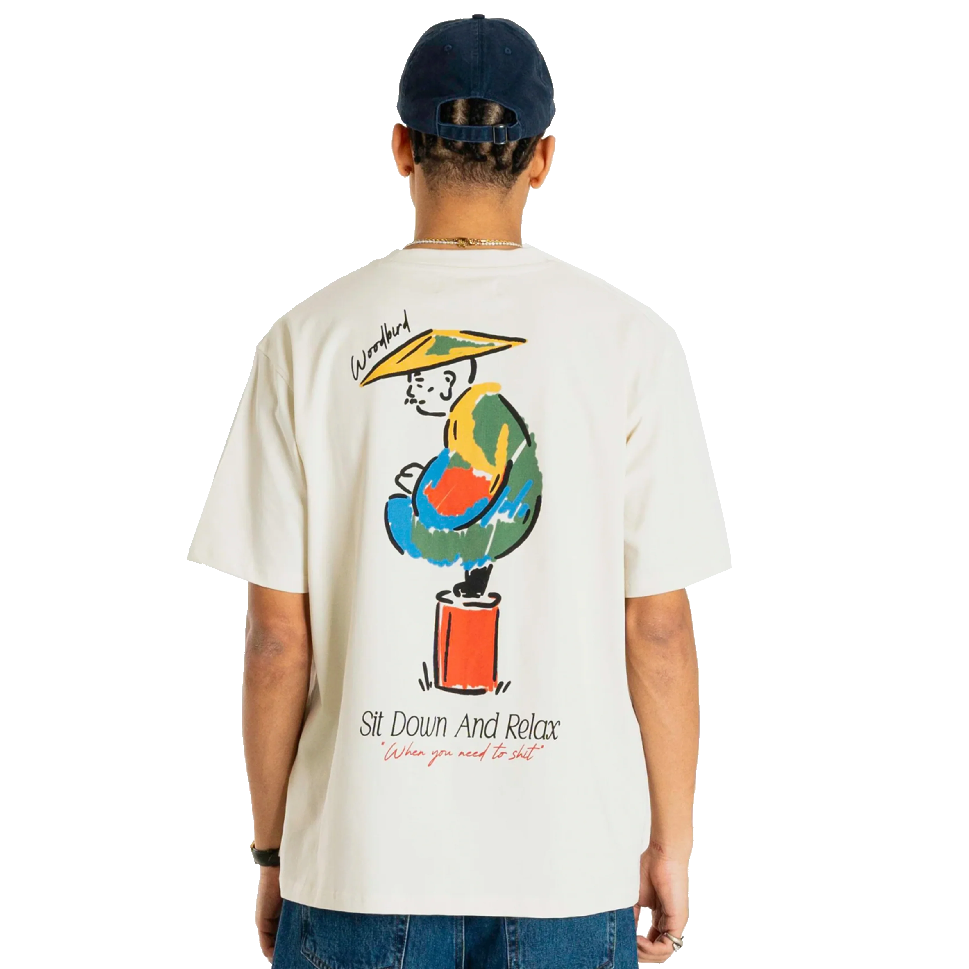 Wbbaine Pose Tee Off White